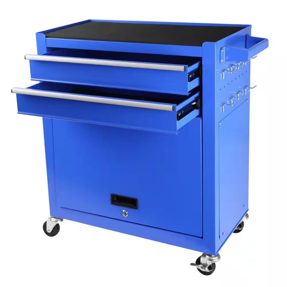 Rolling Tool Chest with Wheels and 8 Drawers, Detachable Large Tool Cabinet with Lock for Garage